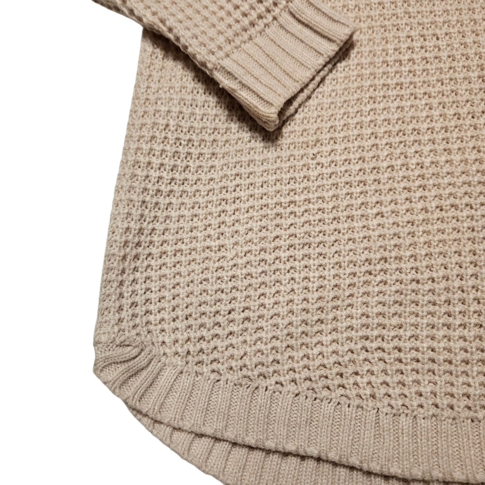 SO Womens Large Baby Pink Crew Neck Long Sleeve‎ Knit Pullover Sweater - Picture 7 of 11
